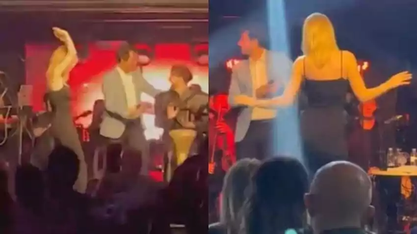 Mahsun Kırmızıgül söyledi, Hande Sarıoğlu dans etti