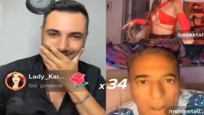 Mehmet Ali Erbil, dans eden kadını ağzı açık izledi