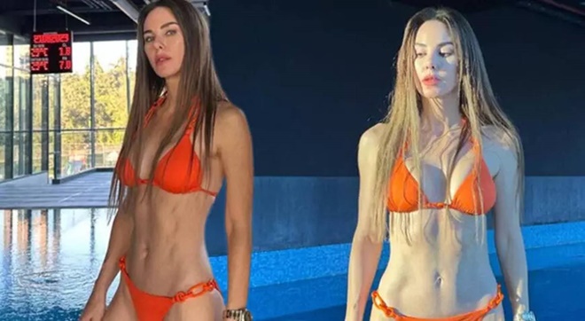 Defne Samyeli bikiniyle nefes kesmeye devam ediyor