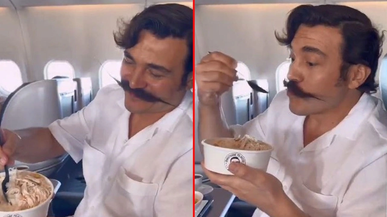 Uçakta pilav yemişti! Kara listeye alındı