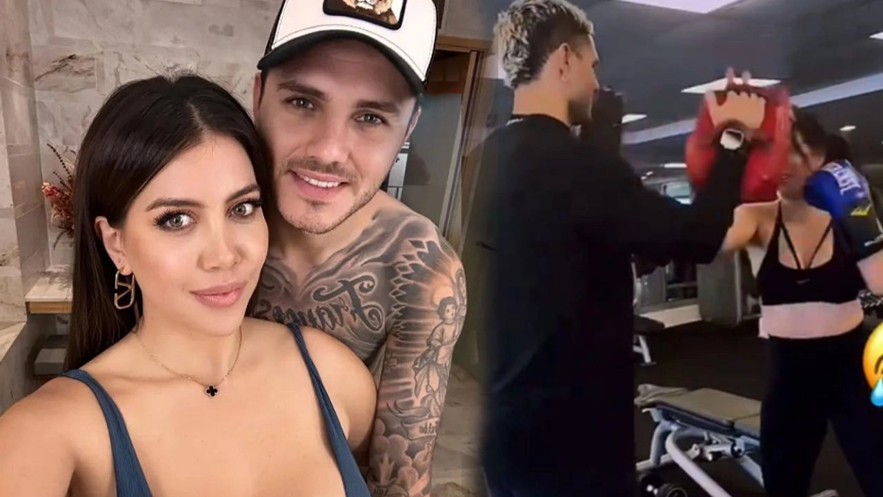 Wanda Nara ve Icardi yumruklarını konuşturdu