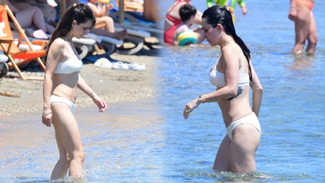 Meriç Aral, sezon yorgunluğunu Bodrum'da attı