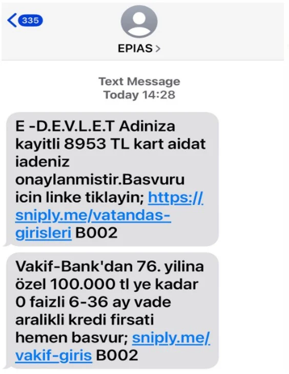 Türkiye'nin enerji borsası EPİAŞ adına 1.3 milyon kişiye 'dolandırıcılık' mesajı
