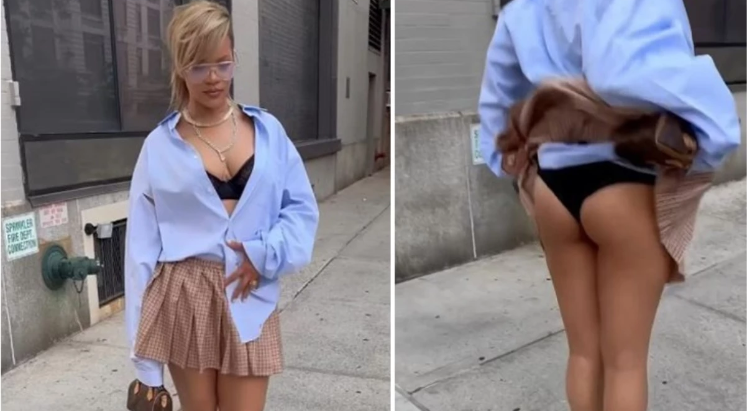 150 milyon kişiye iç çamaşırını gösterdi!