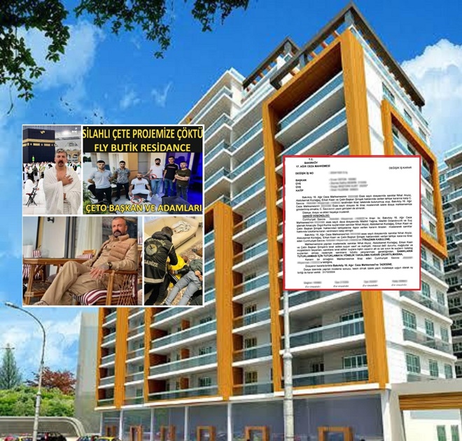 Fly Butik Residence çöken çete liderlerini Mahkeme bıraktı savcı itiraz etti