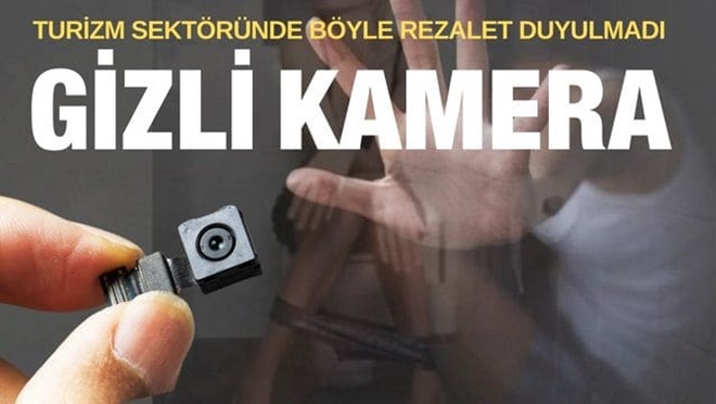 Turizm derneğinin tuvaletinde gizli kamera iddiası