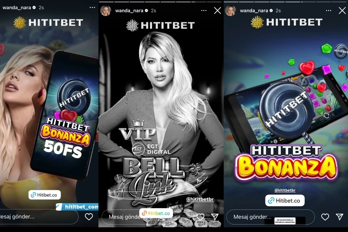 Wanda Nara’dan Bahis Sitesi Reklamı: 5 Saat Sonra Sildi