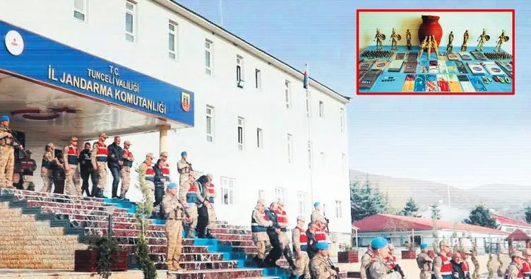 Sahte define haritasıyla vurgun yaptılar: Alçı heykelleri tarih eser diye pazarladılar!