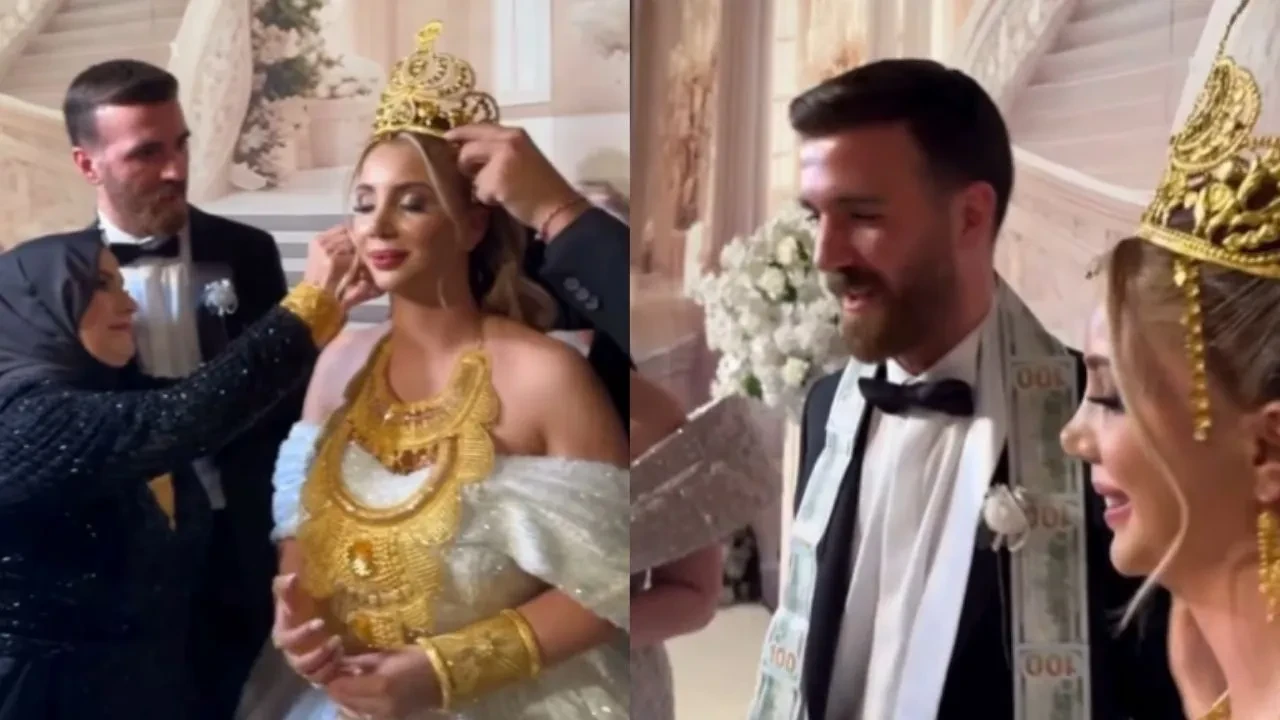 Sosyal medya fenomenin milyon dolarlık düğününe ünlü isimler akın etti!