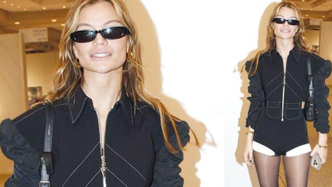 Aslı Turanlı tarzıyla dikkat çekti