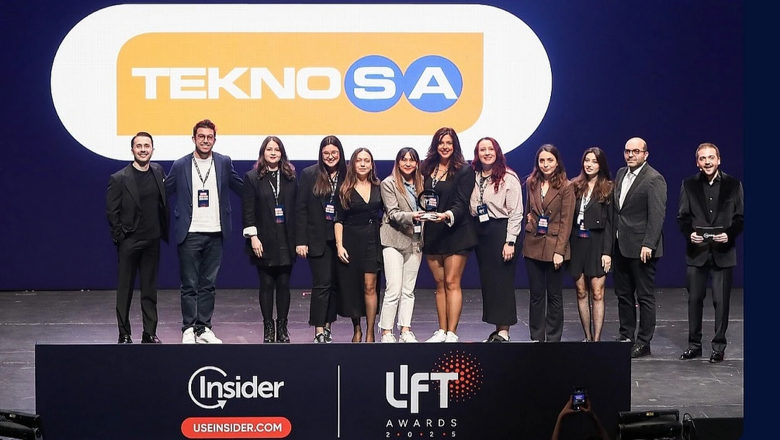 Teknosa’ya Lift Awards’ta 'En Etkili Yapay Zeka Kullanımı' ödülü