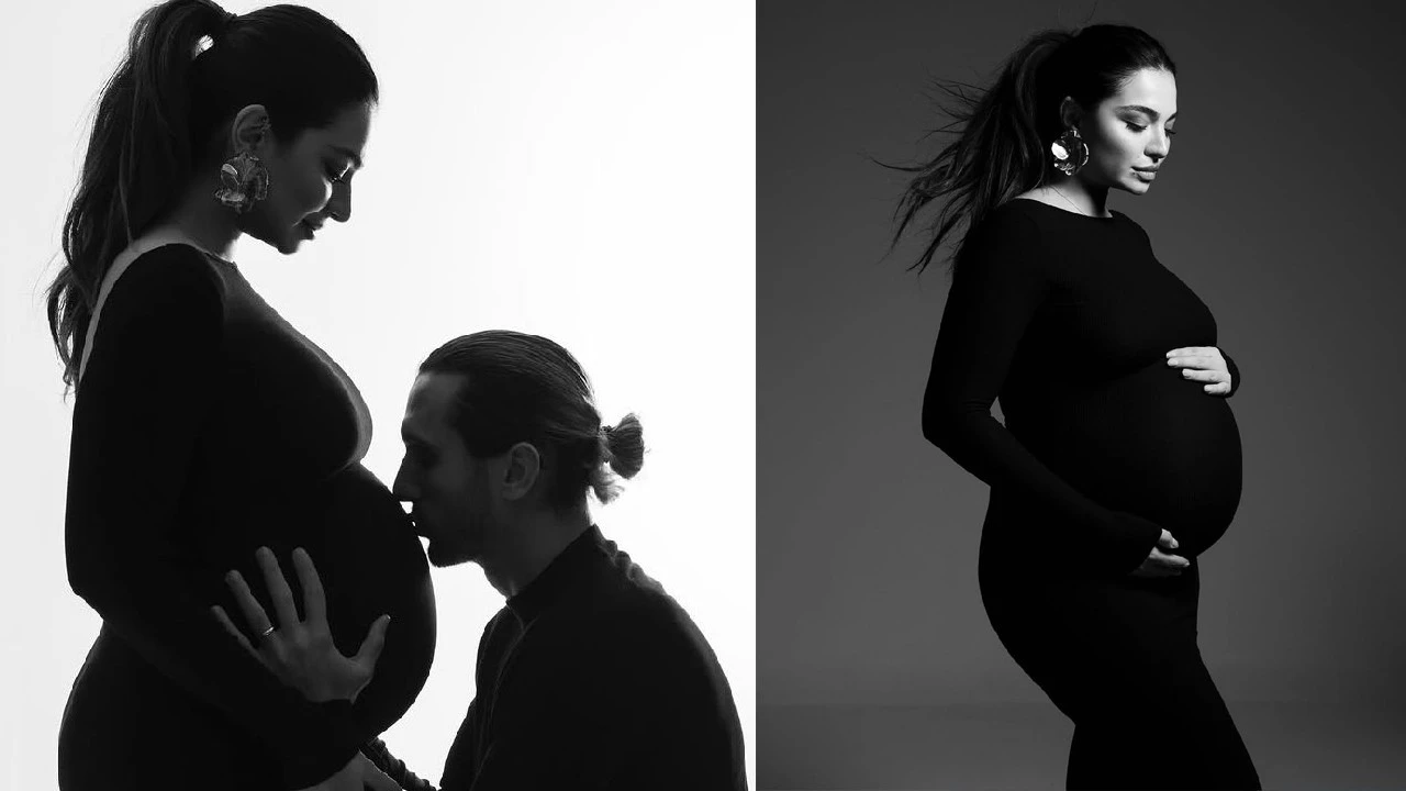 Yusuf Yazıcı ile Melisa Aslı Pamuk, oğullarının yüzünü ilk kez gösterdi