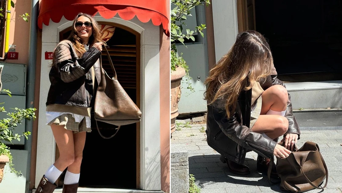 Dilan Çiçek Deniz'in bahar neşesi