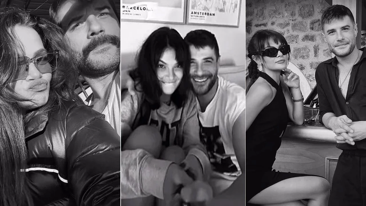 Yakışıklı oyuncu Berk Cankat'la aşk yaşayan Sinem Ünsal'dan romantik kutlama