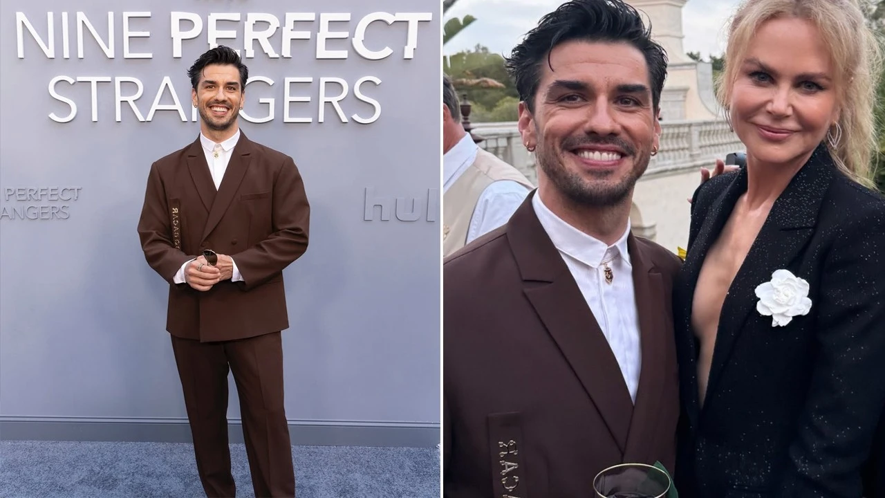 Aras Aydın Nicole Kidman'la oynadığı dizinin galasında