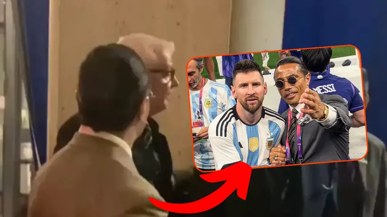 Nusret, Şampiyonlar Ligi finali partisinde tartışma çıkardı, mekandan çıkarıldı!