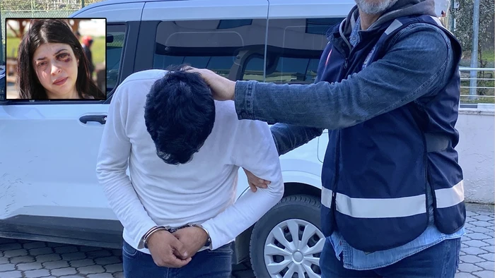 Genç kadını sokak ortasında darp eden sanık, tahliye edildi