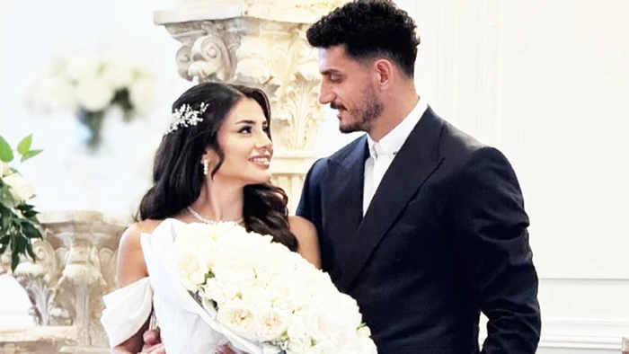 Samet Akaydın ile Hazal Çağlar nişanlandı