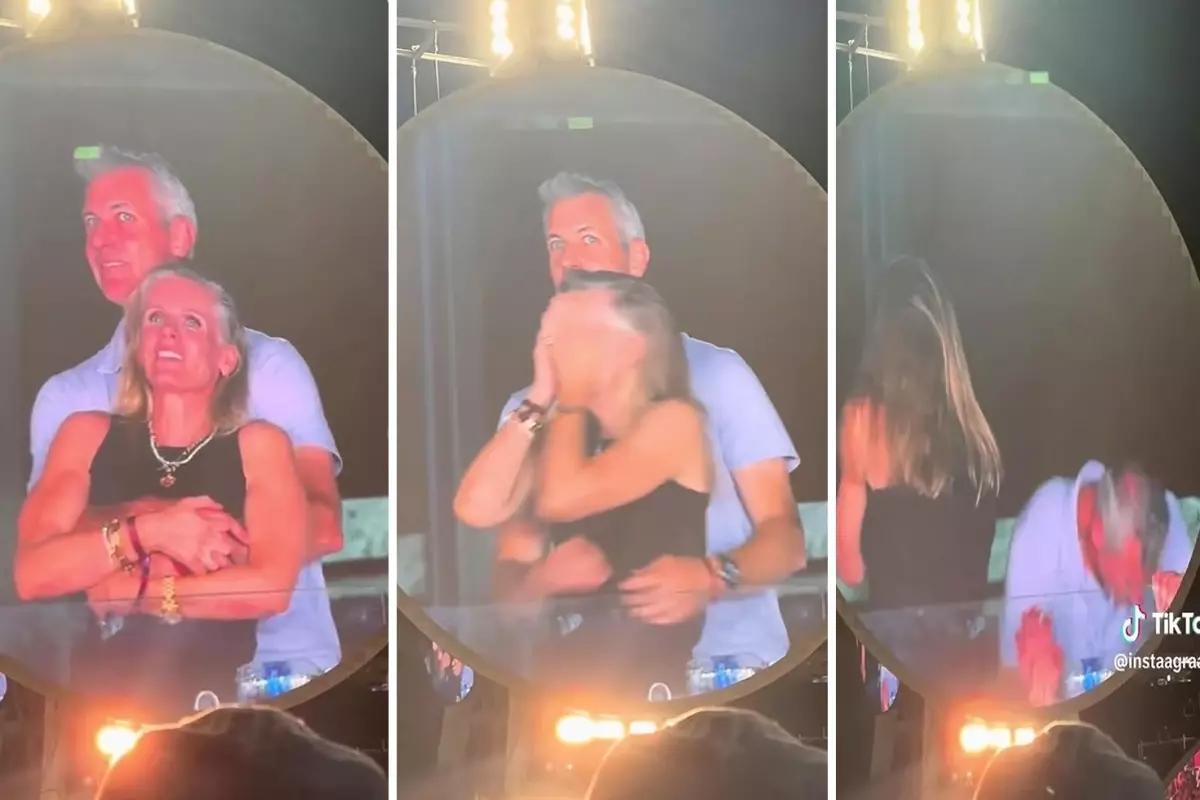 Ünlü Şirketin CEO’su Konserde Eşini Aldatırken Kameralara Yakalandı!