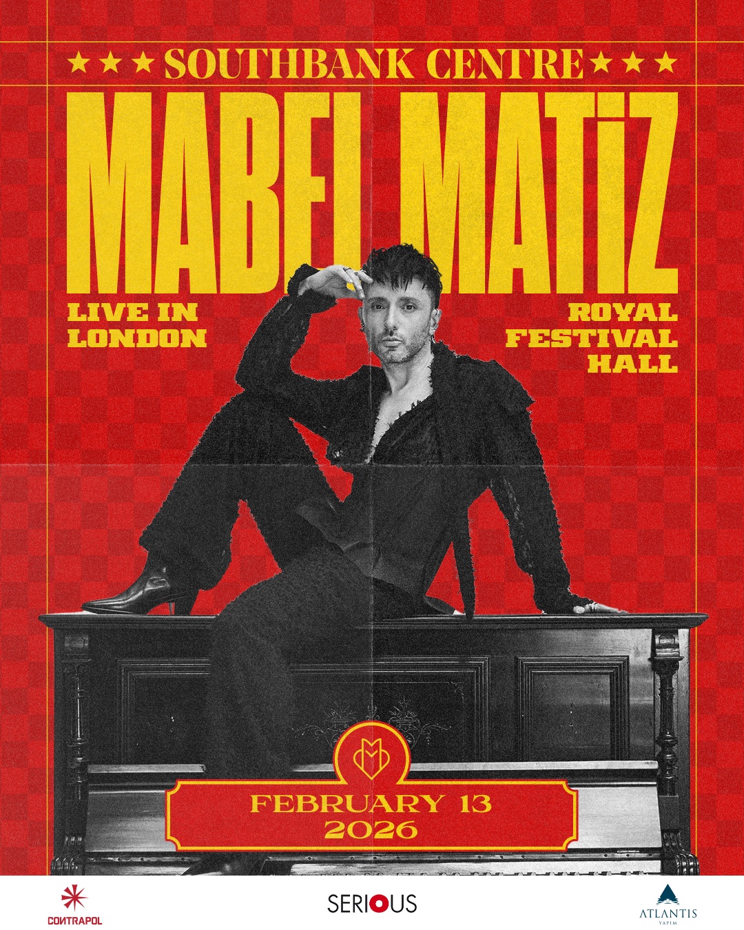 Türkçe Pop’un Fatih’i İngiltere’yi Fethedecek: Mabel Matiz Royal Festival Hall’da Sahne Alıyor!
