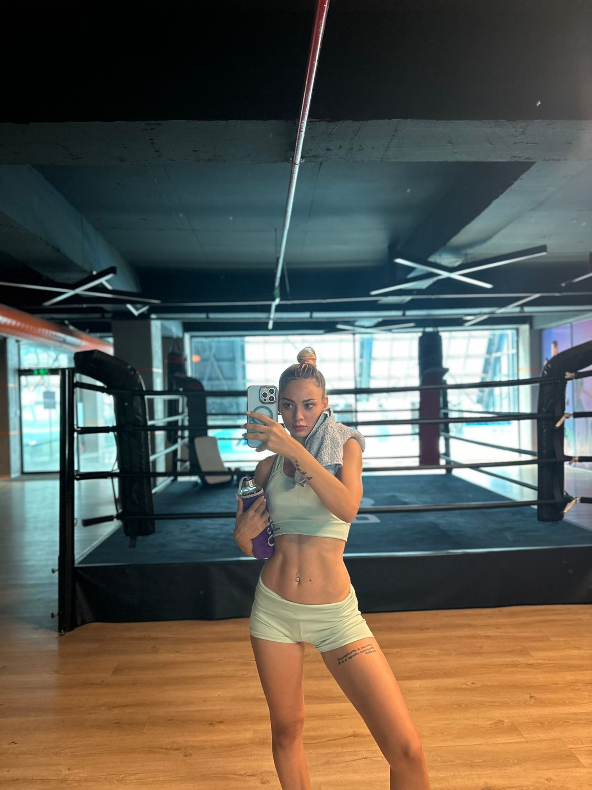 NEVİDE ÇİÇEK: HAYATI SPOR, FORMU AZİM!