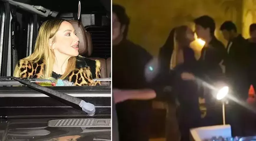 Hadise ile Mert Ayaydın Etiler'de sarmaş dolaş yakalandı