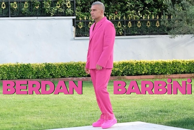 Berdan Mardini'nin 'Pembe Tarzı' Olay Oldu!
