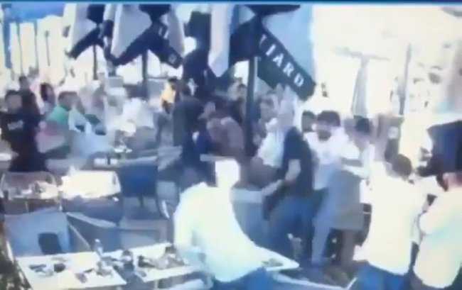 İstanbul Sarıyer'de AVM'de silahlı kavga