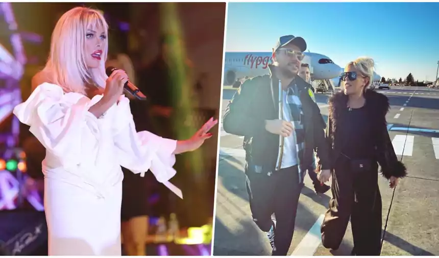 Sinan Akçıl, Ajda Pekkan ile el ele Kıbrıs'ta