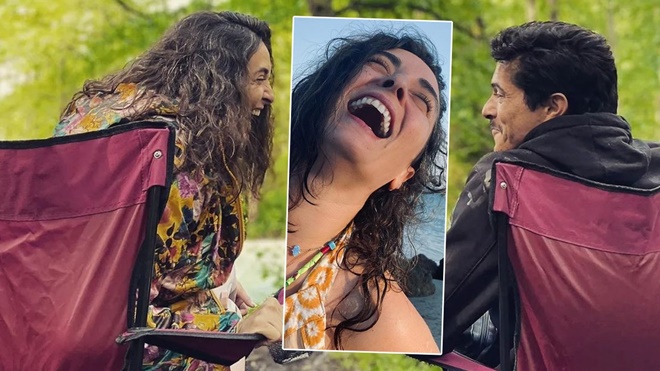 Aslıhan Gürbüz ve İsmail Hacıoğlu'ndan tatil kaçamağı