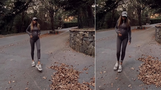 Aslışah Alkoçlar'ın karnı belirginleşti