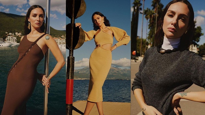 Birce Akalay güzel havanın tadını çıkardı