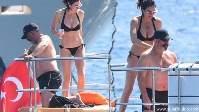 Cem Yılmaz ve Defne Samyeli'nin tatil keyfi