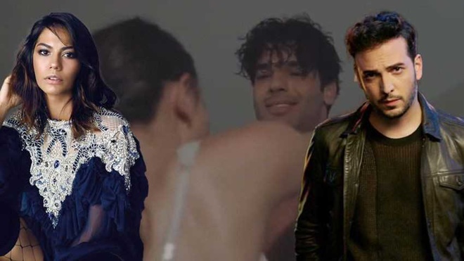 Dünyayla Benim Aramda dizisine Demet Özdemir ve Buğra Gülsoy'un öpüşme sahneleri damga vurdu