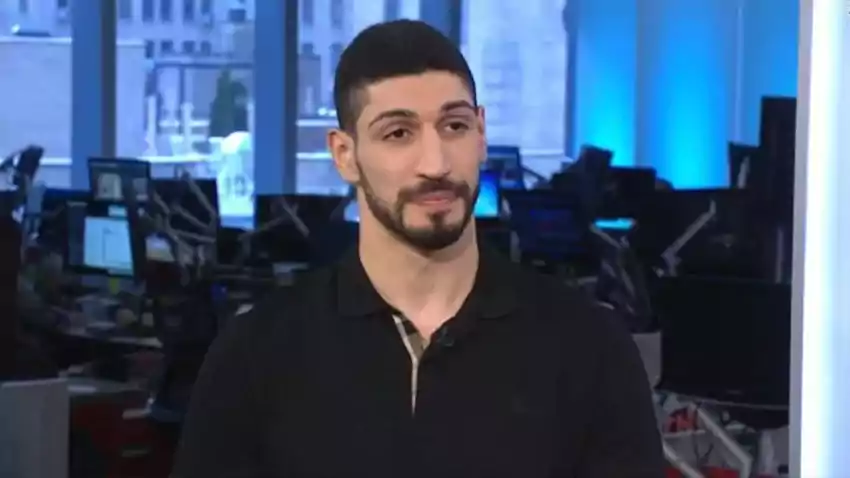 FETÖ'cü Enes Kanter, Yunan televizyonunda Cumhurbaşkanı Erdoğan'ı hedef aldı