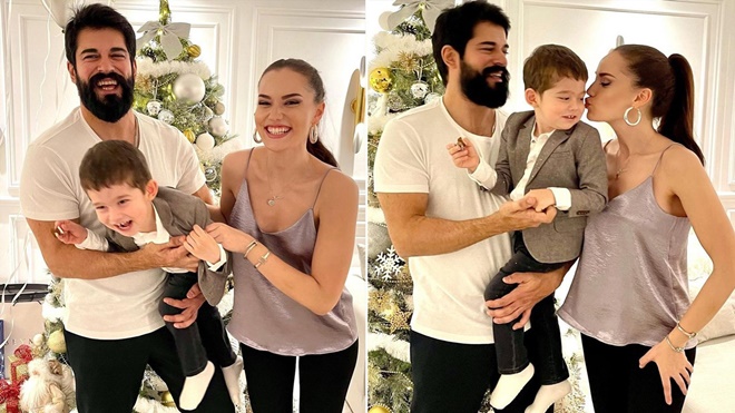 Fahriye Evcen'e en tatlı hediye