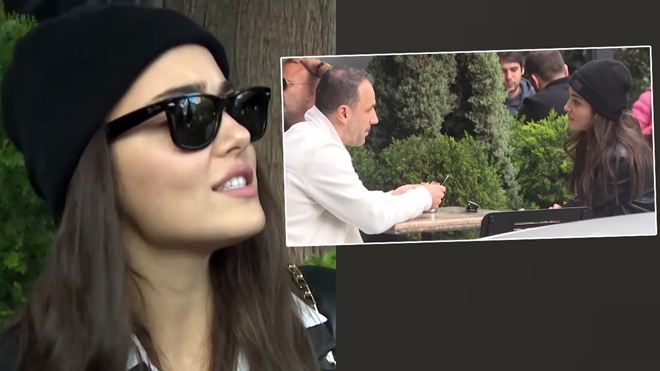 Hande Erçel'in gizemli buluşması