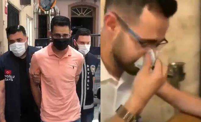 Türk parasıyla burnunu silen İsrail vatandaşı turist, gözaltına alındı