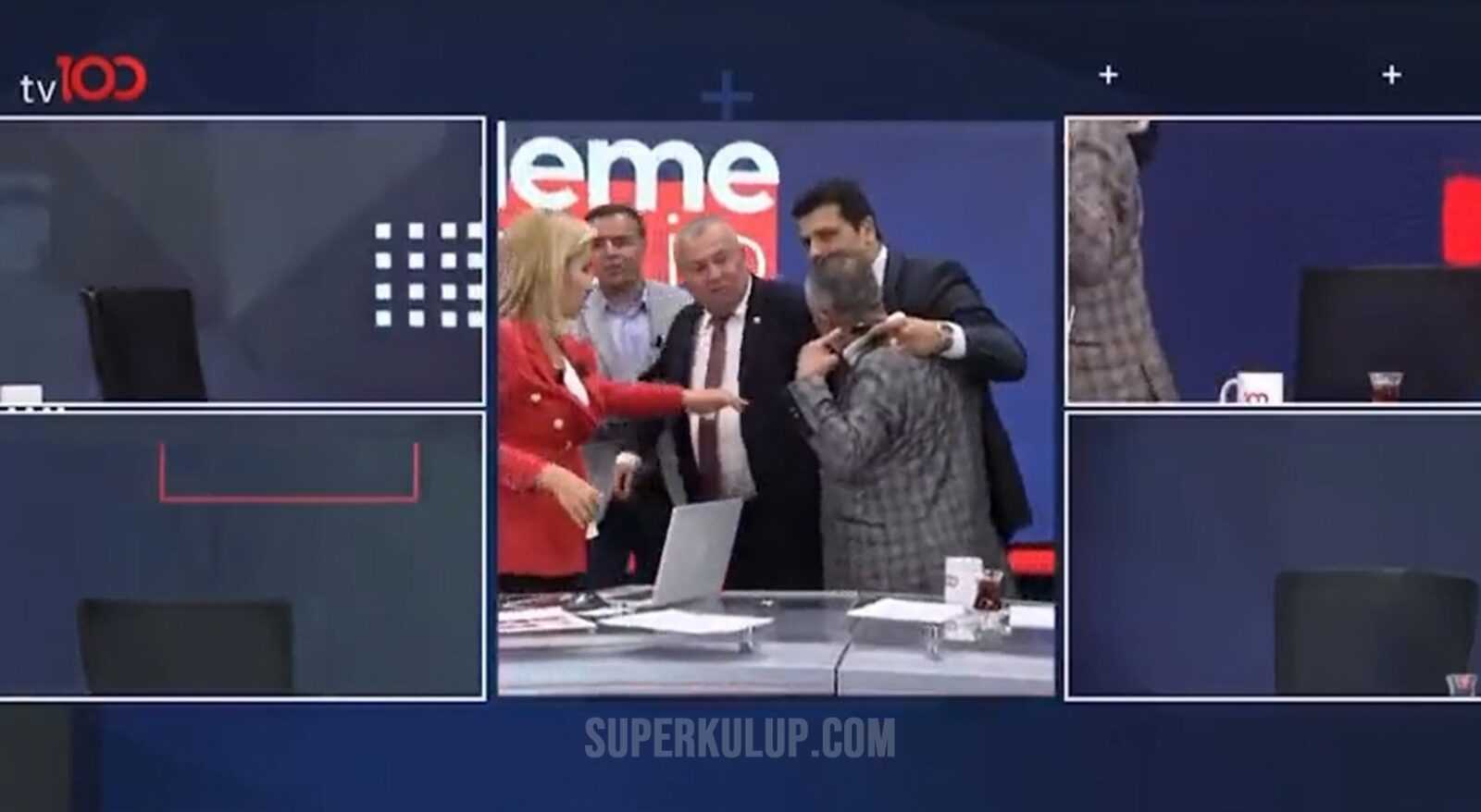 tv100 yönetimi Cemal Enginyurt'un eylemini şiddetle kınadı