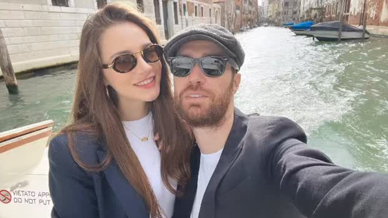 Miray Daner'in romantik kaçamağı