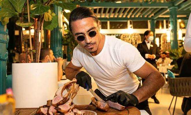 Nusr-et Londra'da 3 tane burger 3 bin 600 TL!'