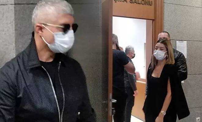 Özcan Deniz, eski eşi Feyza Aktan'ı darp ettiği iddiası ile yeniden hakim karşısına çıktı