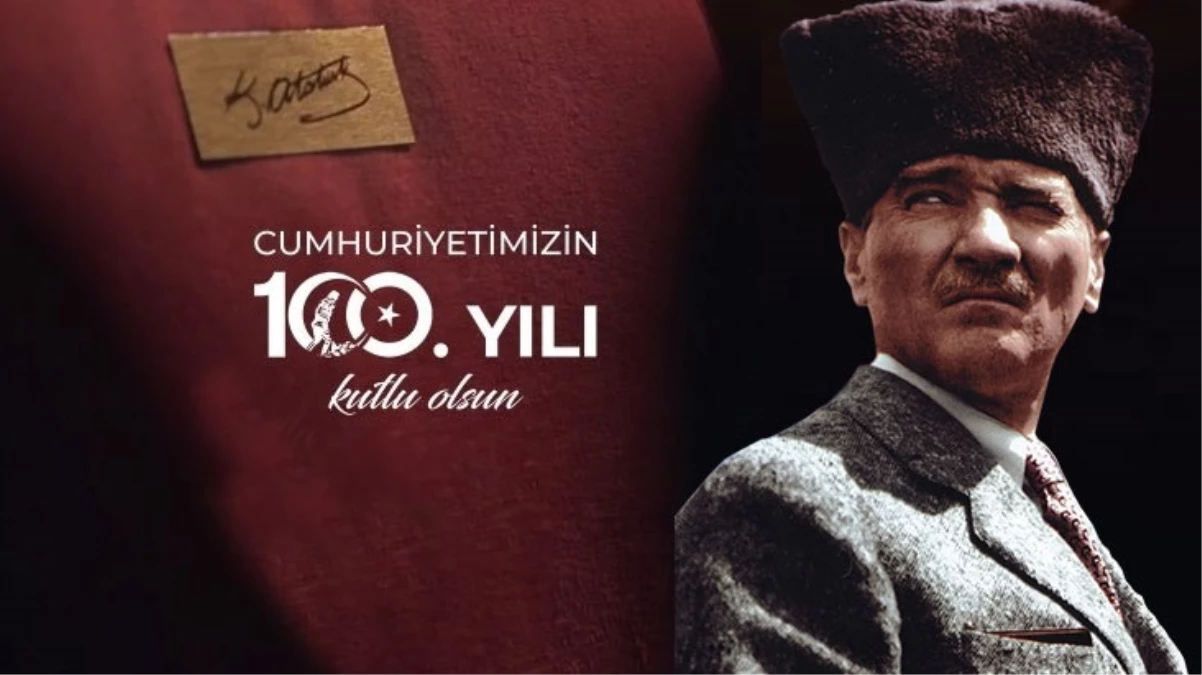 Cumhuriyetimizin 100. yılını hep birlikte kutluyoruz