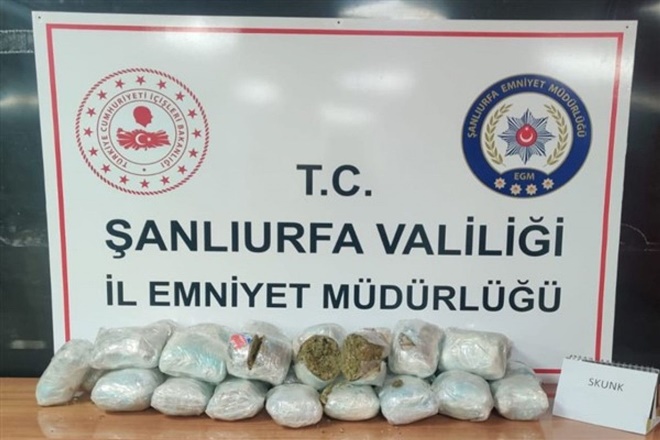 Şanlıurfa’da uyuşturucu operasyonu: 17 kişi tutuklandı
