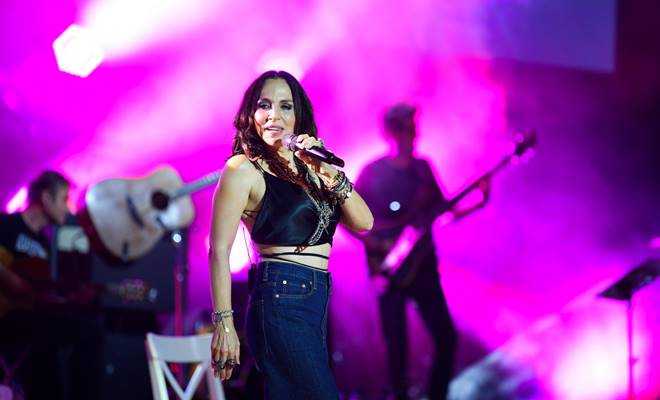 Sertab Erener, bu yılın ilk Harbiye Açıkhava konserini verdi