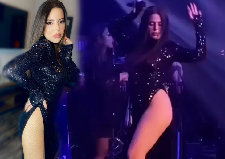 Simge Sağın'dan olay dans!