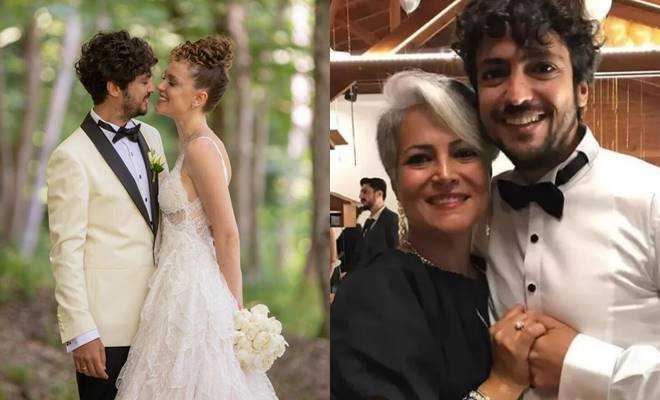 Taner Ölmez'in annesi düğüne zarafetiyle damga vurdu