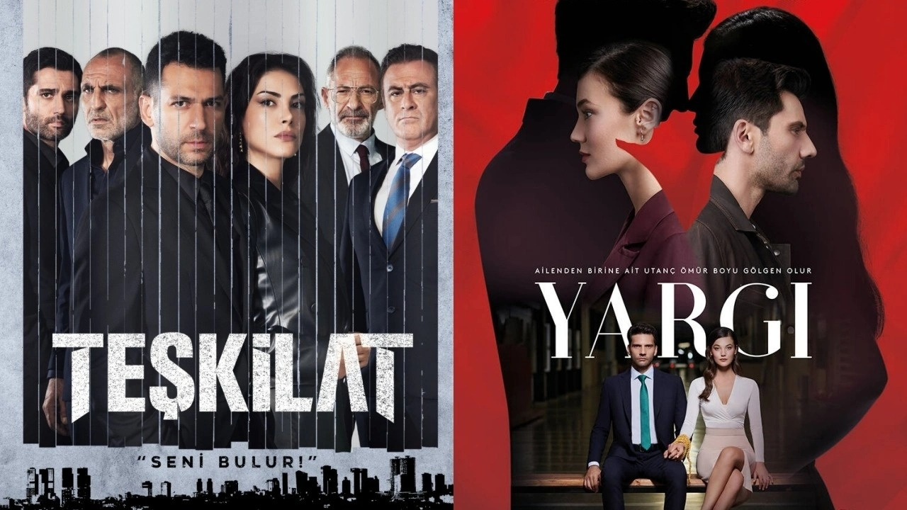 Teşkilat ve Yargı dizileri arasında kıyasıya reyting yarışı! Hangi yapım zirvede yer aldı?