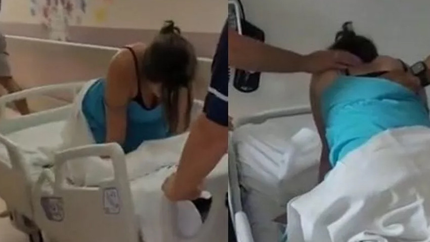 Ünlü isim canlı yayında doğum yaptı! Milyonlar izledi