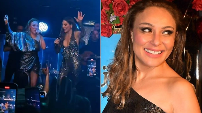 Ziynet Sali, Despina Vandi ile aynı sahnede buluştu